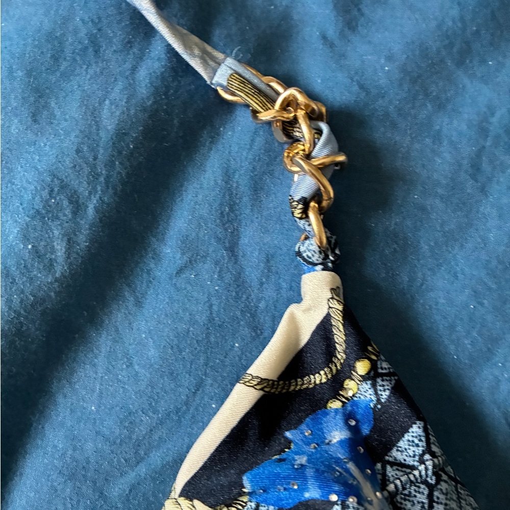 River island Blue Floral Bikini Set - Picture 6 of 8
